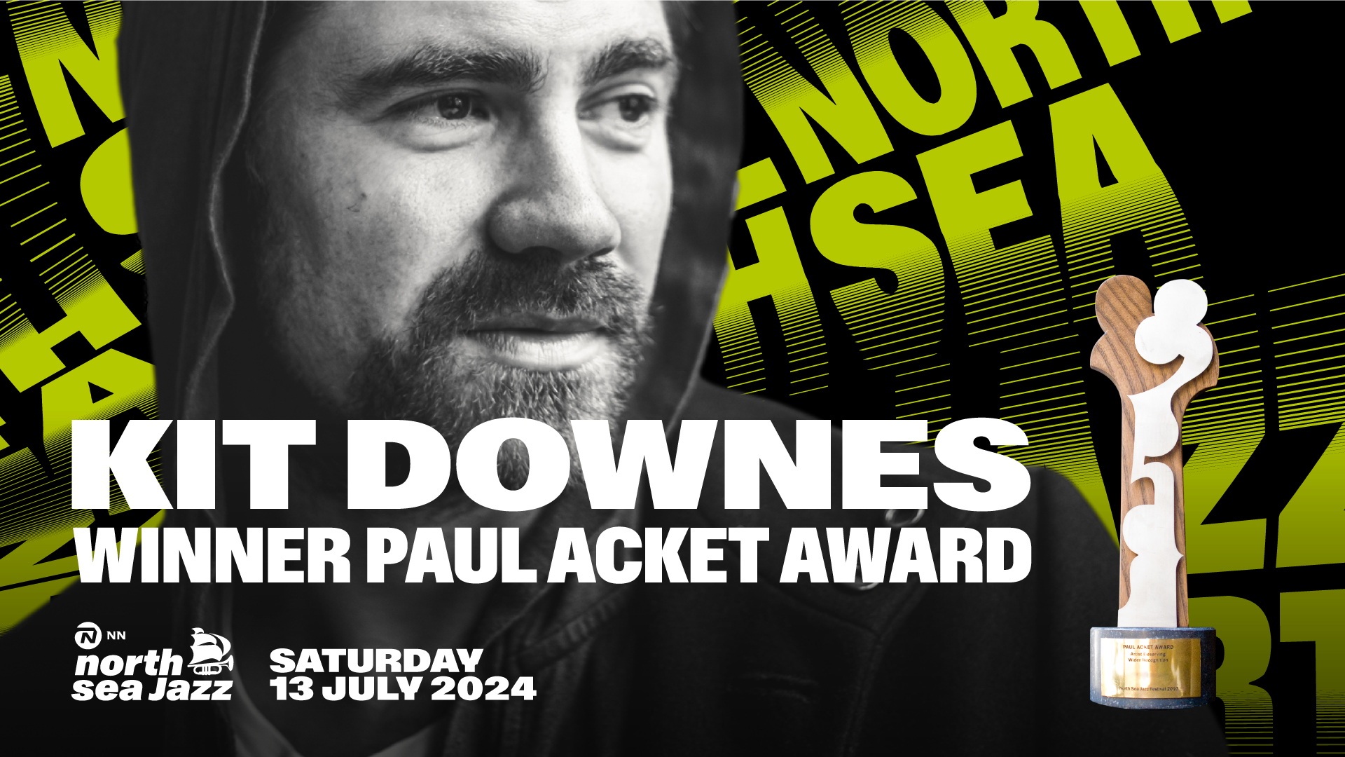 Kit Downes winner of the Paul Acket Award 2024 NN North Sea Jazz Festival